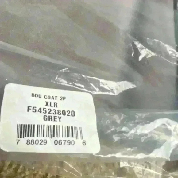 Propper Tactical Jacket XL Black Full Zip Pockets BDU Field Military Coat - Picture 4 of 7